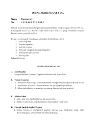 Maybe you would like to learn more about one of these? Revisi Tugas Akhir Modul 4 Ipa