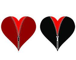Download Zipper Heart Svg Etsy