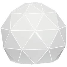 Check out our geometric table lamp selection for the very best in unique or custom, handmade pieces from our lighting shops. Pandora 8 1 2 H Brushed Nickel Uplight Accent Table Lamp 42c67 Lamps Plus