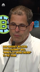 Don Sweeney expects Tanner Jeannot to add energy and physicality to the  Bruins lineup