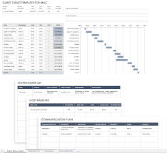 005 Excel Template Project Management Ic Gantt Chart For Mac