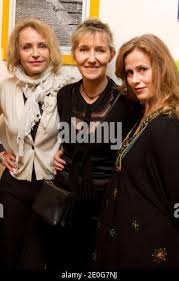 Fanny Cottencon and Florence Darel attending the party hosted by Sylvie  Bourgeois for her new book 'Sophie a Cannes' in Paris, France