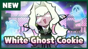 White ghost cookie run