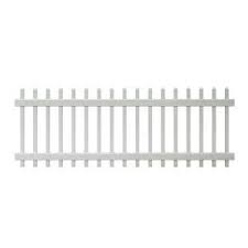 Veranda Chelsea 3 Ft H X 8 Ft W White Vinyl Spaced Picket Fence Panel 128003 The Home Depot In 2020 Vinyl Fence Panels White Vinyl Fence Vinyl Picket Fence