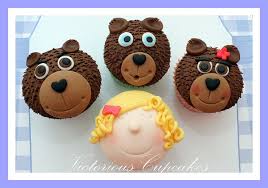 See nice christian cake photo and also christian cake example such as goldilocks baptismal in this page 23 of christian cake page here, you will see goldilocks baptismal cakes, stained glass first. Victorious Cupcakes Goldilocks Cakes Bear Cupcakes Goldilocks And The Three Bears