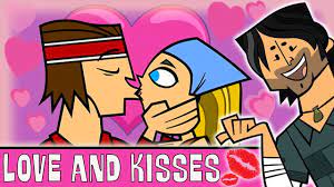 Total drama island kiss