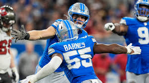 Lions LB Derrick Barnes, off crutches, attacking rehab: 'Everything's going  to be good'