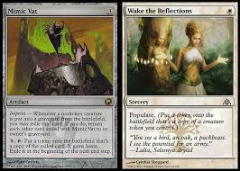Doubling season, but i don't have a ton of money to drop, so the goal is to spend less than $15 bucks per card, and i already have some of the more. Ask A Magic Judge Can A Creature Token Created By Mimic Vat Then Be