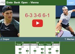 Jack Draper victorious over Machac in the quarter