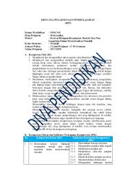Masih ingat kan materi tentang bilangan berpangkat. Rpp Revisi 2017 Matematika 10 Smk