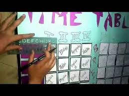 How To Make Time Table For School Students With Chart And Paper
