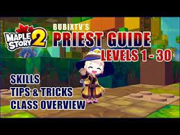 Today we are going to focus on this class, talk. Maplestory 2 Priest Guide 1 30 Intro Skill Overview Tips Tricks Youtube