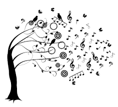 Arbre De Musique Musique Illustration Dessin Musique Art Mural Musique
