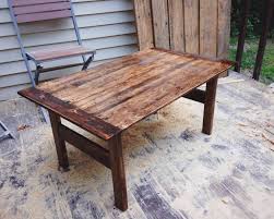 Checkout out this 3 pallet arrangement, it yields a featured and highly utilitarian coffee table design that has been finished with a glass top for instant vibe of modern furniture! I Made This Coffee Table Out Of Pallet Wood And Misc Lumber Found Near Dumpsters What Do You Guys Think Palletfurniture