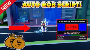 With this hack you can become rich in hours! New Auto Rob Script Unlimited Money Jailbreak Roblox Youtube