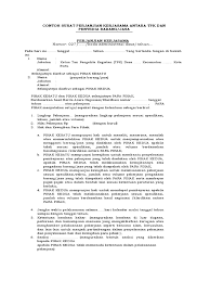 Surat perjanjian pelaksanaan pekerjaan pemborongan. Contoh Surat Perjanjian Kerjasama Antara Tpk Dan Penyedia Barang