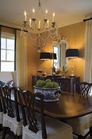 Classic furniture dining room sets consist of eight chairs, a showcase, a table and a console with mirror. Bay Charmer Photo Gallery Chesapeake Home Living Dining Room Decor Traditional Dining Room Centerpiece Dining Room Table Centerpieces