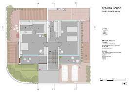 House plans & house designs in modern architecture. Gallery Of Red Box House The Grid Architects 21