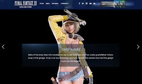 Questionable Design of the Final Fantasy XV Female Mechanic Cindy - CGI  Сoffee