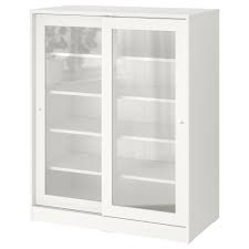Syvde Schrank Mit Vitrinenturen Weiss Ikea Osterreich Glass Cabinet Doors Ikea Glass Door
