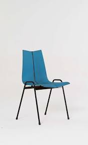 Aldergrove stacking patio dining chair telescope casual aruba sling bar height stacking chair 4pcs patio rattan dining chairs armchair stackable wicker, stacking patio chairs. Hans Bellmann Enameled Metal And Upholstered Molded Plywood Stacking Chair For Tubax 1950s Mid Century Modern Chair Chair Design Mcm Chair