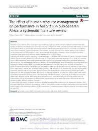 Men's health is the brand men live by for fitness, nutrition, health, sex, style, grooming, tech, weight loss, and more. Pdf The Effect Of Human Resource Management On Performance In Hospitals In Sub Saharan Africa A Systematic Literature Review