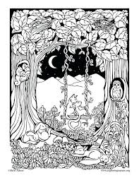 Grown up coloring books are here! Enchanted Forest Drawing Easy Novocom Top