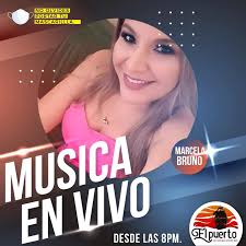 SÁBADO DE MÚSICA EN VIVO 🤩🍻🎤 A partir de las 8pm puedes acompañarnos a  nuestro sábado de música en vivo con nuestra invitada especial, Marcela  Bruno 😜🎤 Tendremos promociones en bebidas para
