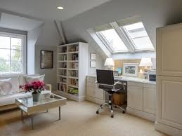 Need space for a home office?look to your attic. 26 Attic Office Ideas Attic Office Attic Rooms Attic Design