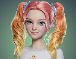 Girl Girls Cat Projects :: Photos, videos, logos, illustrations and  branding :: Behance