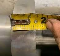 Today I had to make a bushing with a collar for a excavator ...