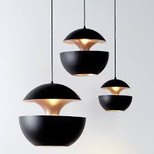 Pendelleuchte Im Sixties Design Here Comes The Sun Schwarz