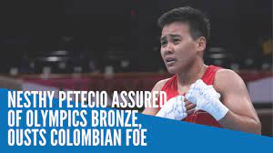 'we've all lived through collective. Nesthy Petecio Assured Of Olympics Bronze Ousts Colombian Foe Youtube