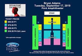 Events Bryan Adams Shine A Light Tour Ford Idaho Center