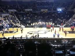 mackey arena section 101 home of purdue boilermakers