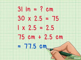 How to convert 60 centimetres to inches? 3 Ways To Convert Inches To Centimeters Wikihow
