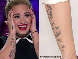 Check spelling or type a new query. Demi Lovato S Tattoos Meanings Steal Her Style