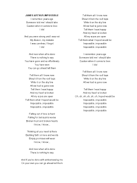 We did not find results for: James Arthur Impossible Docx
