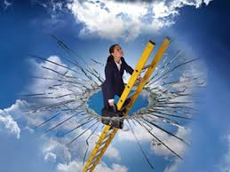 A glass ceiling is a metaphor used to represent an invisible barrier that prevents a given demographic (typically applied to women) from rising beyond a certain level in a hierarchy. Women In Finance Beyond The Glass Ceiling