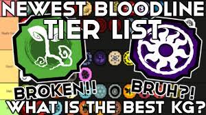 This is the newest bloodline tier list for shindo. The Best Bloodline Tier List In Shindo Life What Is The Best Bloodline In Shindo Life Youtube