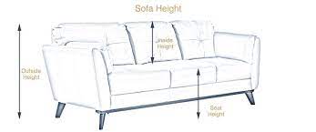 Standard Couch Size What S The Best Sofa Seat Height In 2021 Cushions On Sofa Best Sofa Sofa Seats