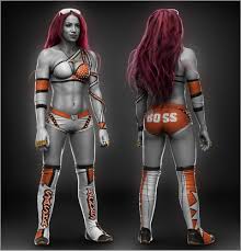 Sasha Banks Done For Wwe Hossein Diba Diba Sasha Bank Sketch Book