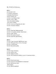Check spelling or type a new query. Perth Itinerary Business