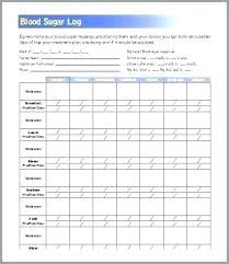 True Diabetes Monitoring Chart Excel Blood Sugar Monitoring