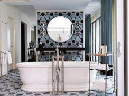 Design Trend Spotlight The Honeycomb Pattern Hotel Interior Design Soho Beach House Bathroom Renovations