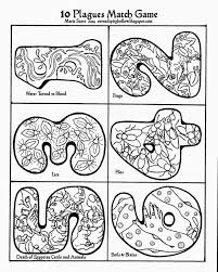 Printable moses lesson for homeschoolers, sunday school and sabbath school students. Ten Plagues Of Egypt Coloring Pages