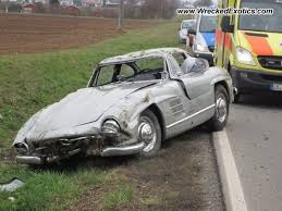 Mercedes 300sl Wrecked Pleidelsheim Germany Mercedes Benz Classic Mercedes Benz 300 Mercedes 300sl