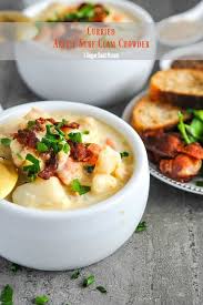 Curried Arctic Surf Clam Chowder Video I Sugar Coat It Recipe Clam Recipes Chowder Stew Recipes