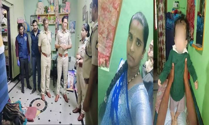 అనుమానంతో దారుణం..భార్య, 7 నెలల బిడ్డను సుత్తితో కొట్టి చంపిన భర్త! | Man Kills Wife and 7-Month-Old Daughter With Hammer Over Infidelity Suspicion