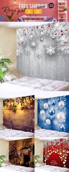 Rosegal Home Christmas Wall Tapestry Wall Hanging Wall Decor Ideas Christmas Party Decorations Christmas Projects Diy Diy Christmas Gifts For Kids